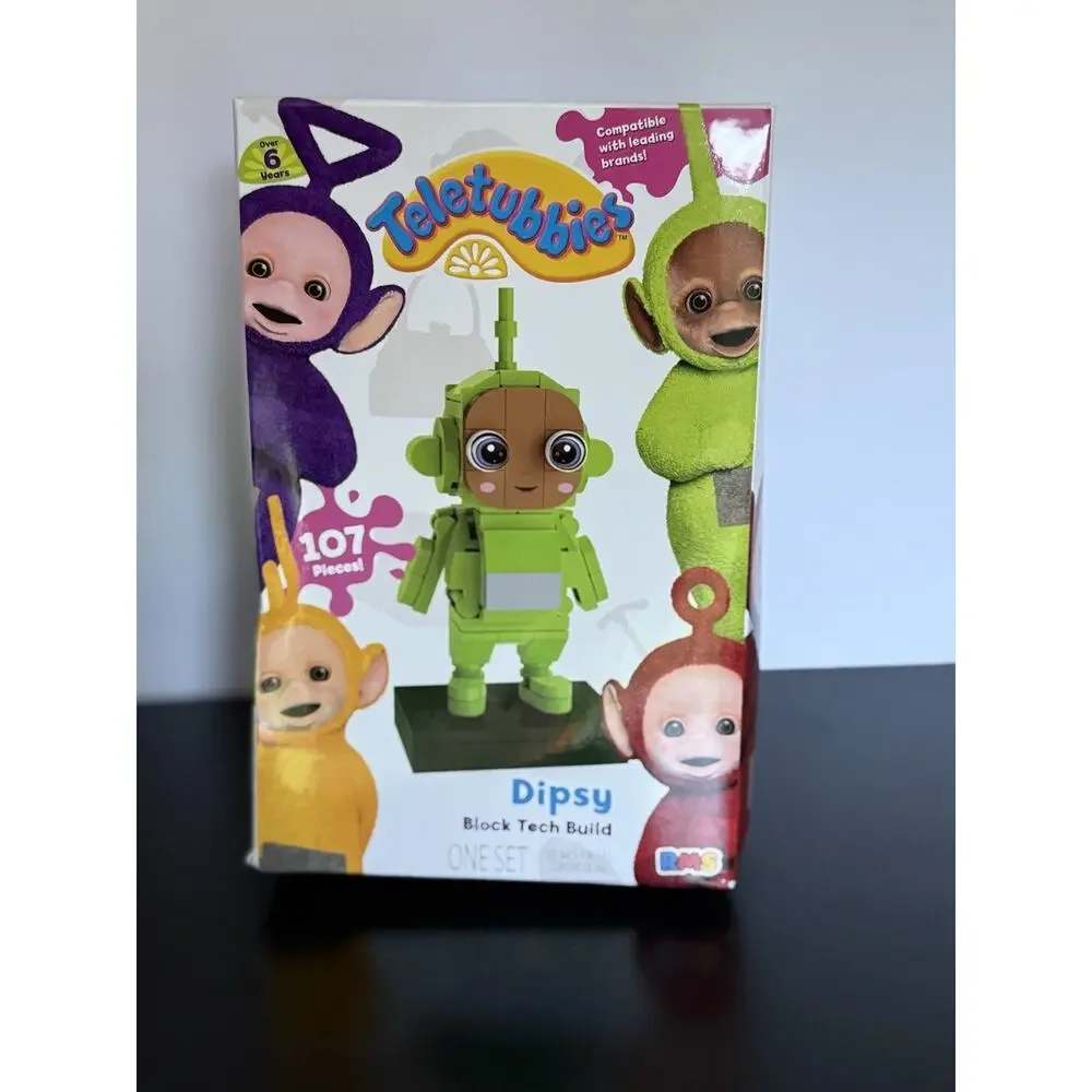2025 Teletubbies Dipsy Block Tech Build 107 Pc Sealed RMS Compatible Brick Set